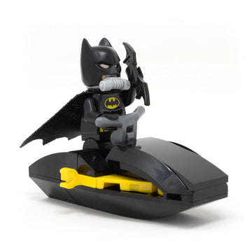 LEGO DC Superheroes: Batman Minifigure with Jet Ski and Bat-a-Rang