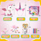 Toyze 21-Piece Unicorn Gift Set for Girls Ages 3-8 | Soft Plush Stuffed Animals & Dress-Up Accessories Bundle | Idea Birthday Gifts,, Party Favor