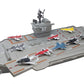 30 Inch Aircraft Carrier Toy Sound Effects, Light Up (14 Fighter Jets)