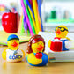 Fun Express Teacher Character Rubber Ducks - 12 Pieces - 2" x 2 1/4" - Vinyl Material
