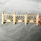 SXFSE Dollhouse Decoration Accessories, Miniature Fence Handrail 1:12 Mini Dollhouse Fence Cute House Mini Fence