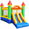 Cloud 9 Commercial Grade Mega Party Bouncer Double Slide Castle Bounce House - 100% PVC 22' x 15' Bouncer - Inflatable Only