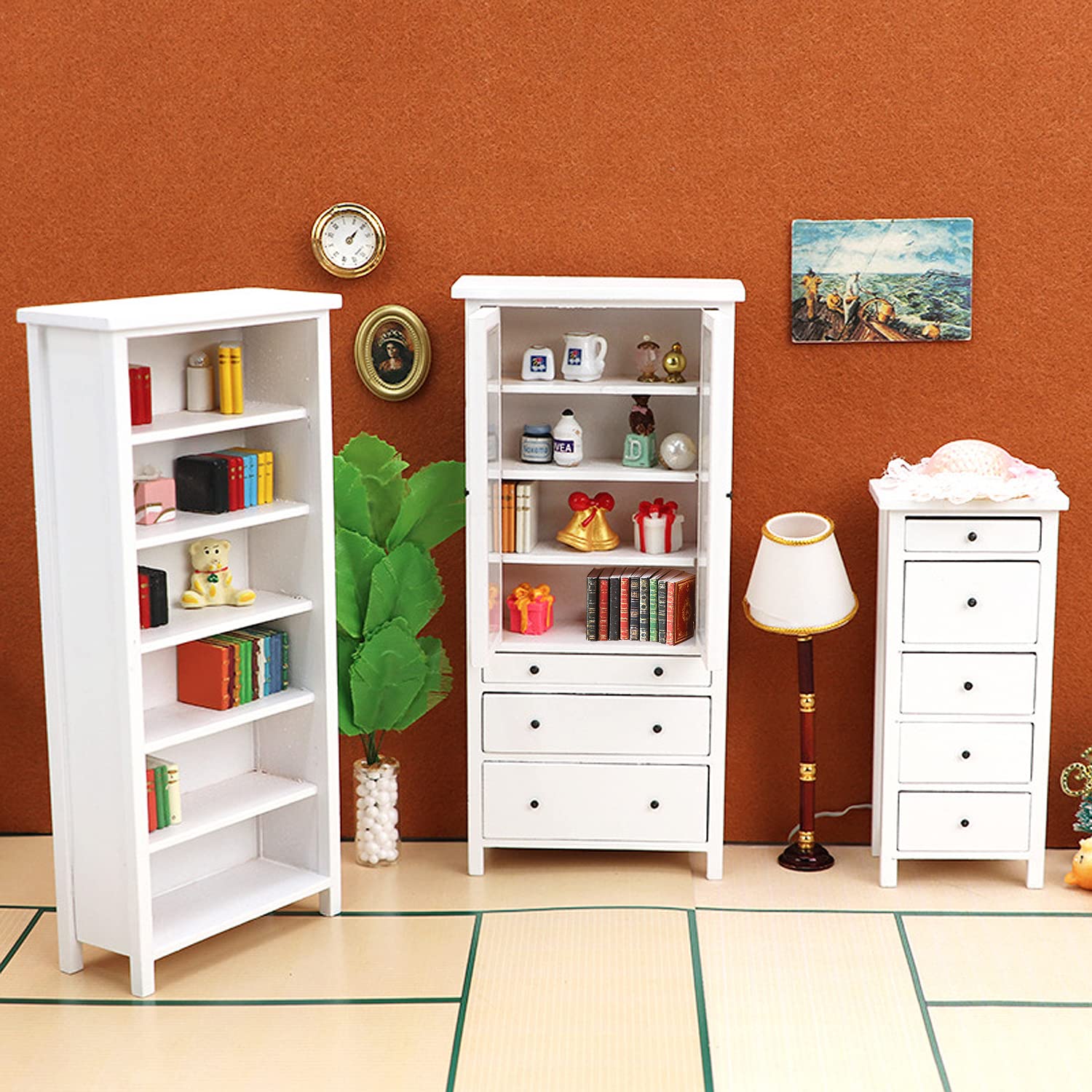 30 Pack 1:12 Scale Miniatures Dollhouse Books,Assorted Timeless Miniatures Books,Mini Books Dollhouse Decoration,Dollhouse Accessories Toy Supplies