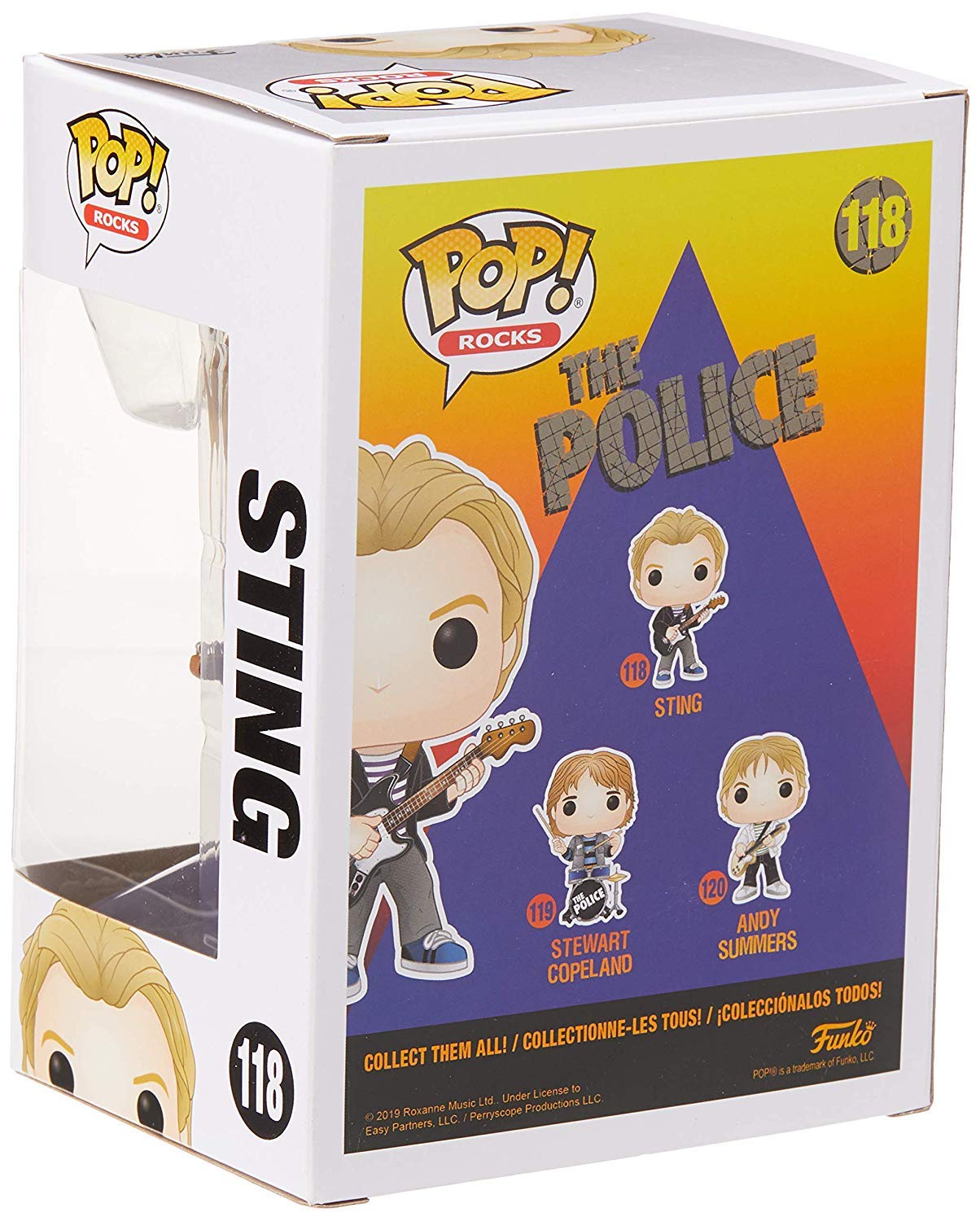 Funko Pop! Rocks: The Police - Sting, Multicolor, std