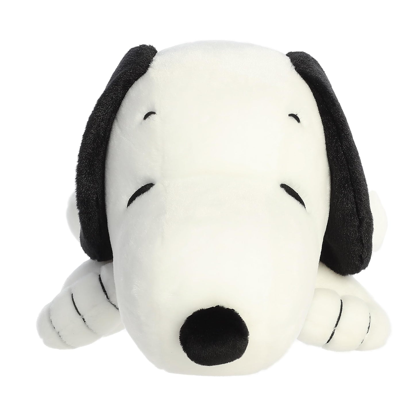 Aurora® Adorable Peanuts® Snuggle Snoopy™ Stuffed Animal - Officially Licensed Toys for All Snoopy Fans - Nostalgic Gift for Adults and Birthday