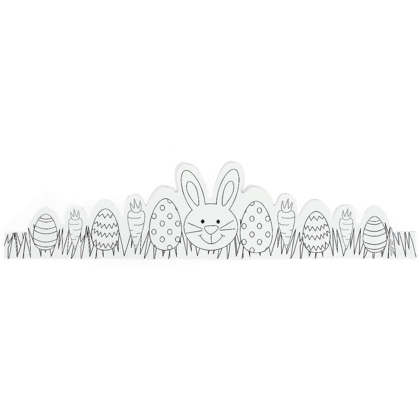 Color Your Own Easter Crowns - Makes 12 - DIY Crafts for Kids and Fun Home Activities
