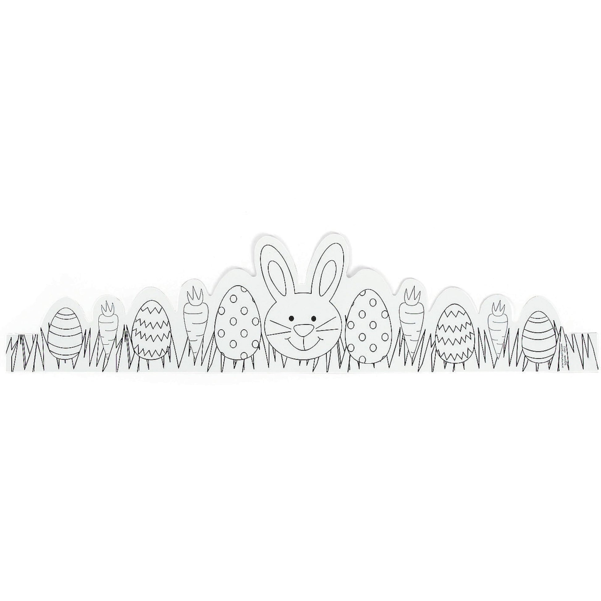 Color Your Own Easter Crowns - Makes 12 - DIY Crafts for Kids and Fun Home Activities