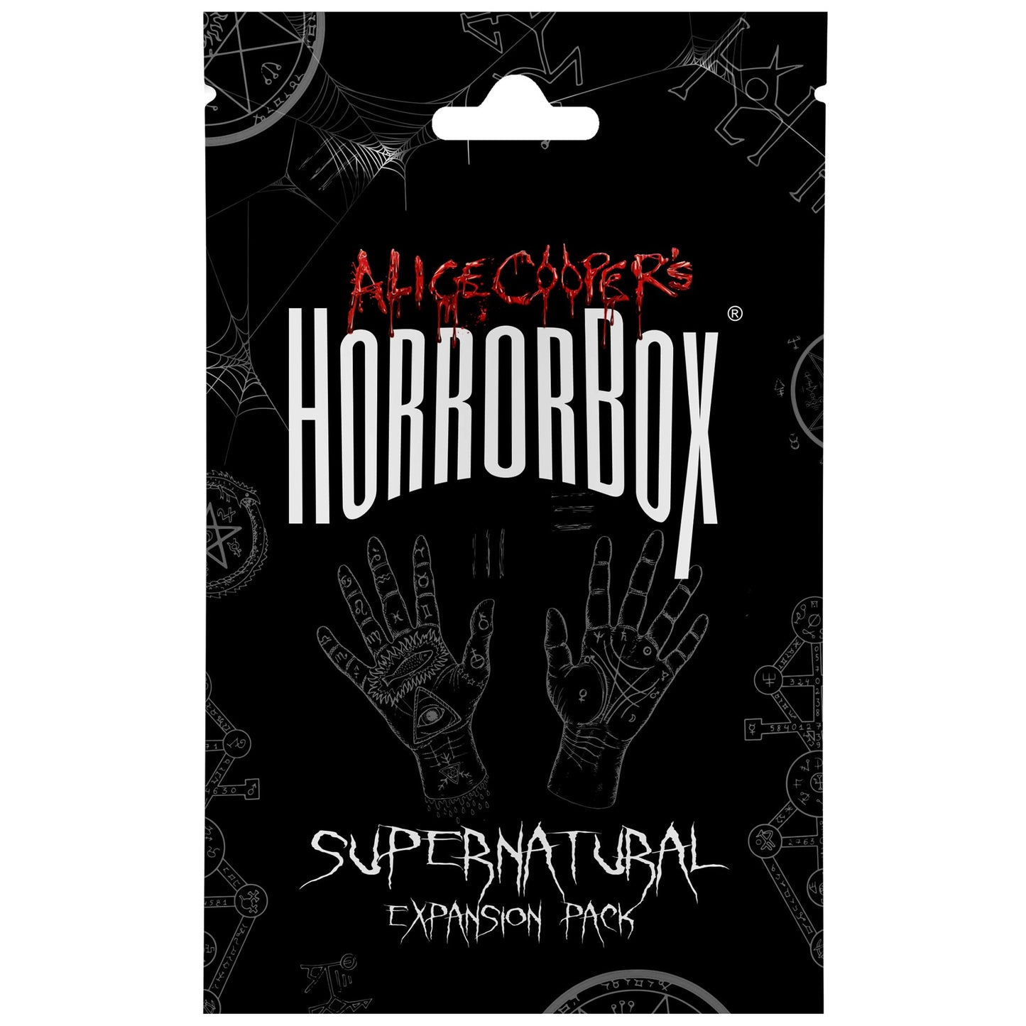 FITZ Games Alice Cooper's HorrorBox Adult Party Game 40-Card Expansion Pack (Supernatural)