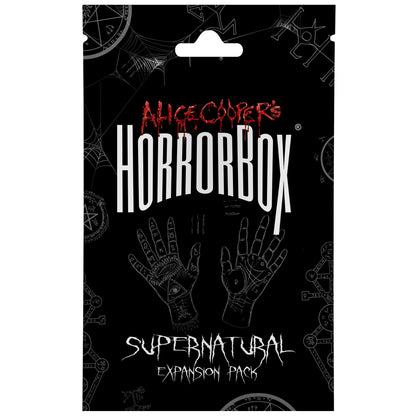 FITZ Games Alice Cooper's HorrorBox Adult Party Game 40-Card Expansion Pack (Supernatural)