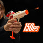 Nerf Pro Gelfire Versus Pack Includes 2 Blasters, 4,000 Gelfire Rounds, 60 Round Capacity, T-Pull Priming, 2 Eyewear, Gifts for Teens Ages 14+