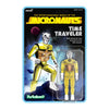 Super7 Reaction+ Micronauts Time Traveler (Translucent Yellow) - 4" Micronauts Action Figure with Accessories - Classic Cartoon Collectibles and Retro
