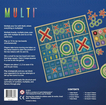 UPMSX Joyful Mathematics Multi Board Game