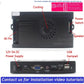 9800 in 1 Saga DX Special Version Arcade Board DIY KIT Up to 4 Players Support 3D Games Joystick Buttons Harness Cable (Red Blue)
