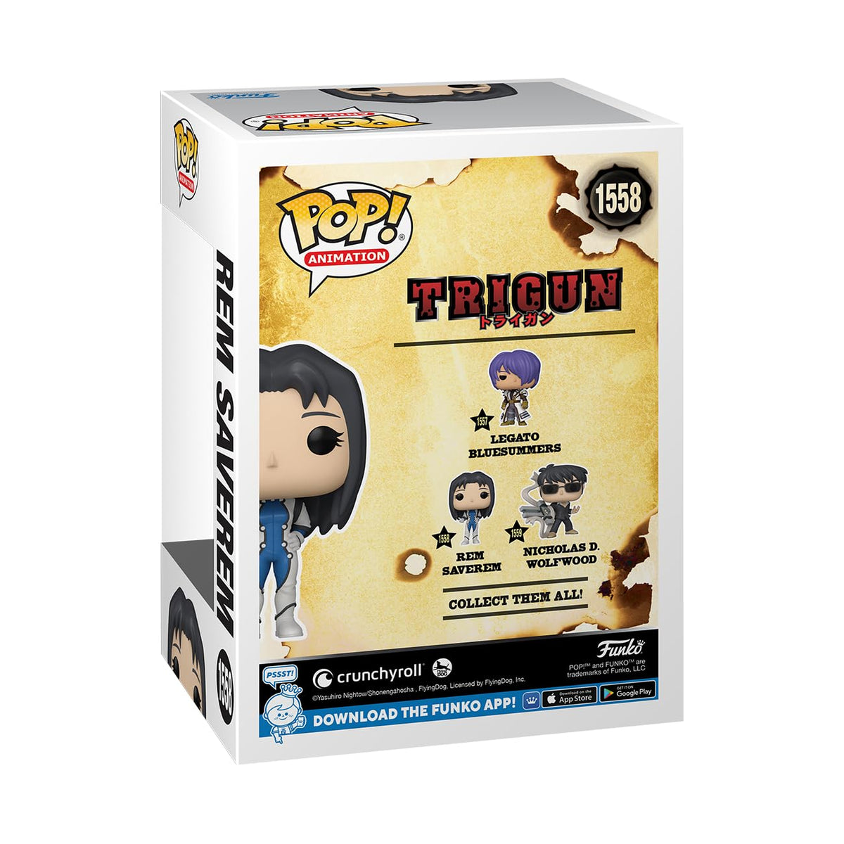 Funko POP! Animation: Trigun - Rem Saverem
