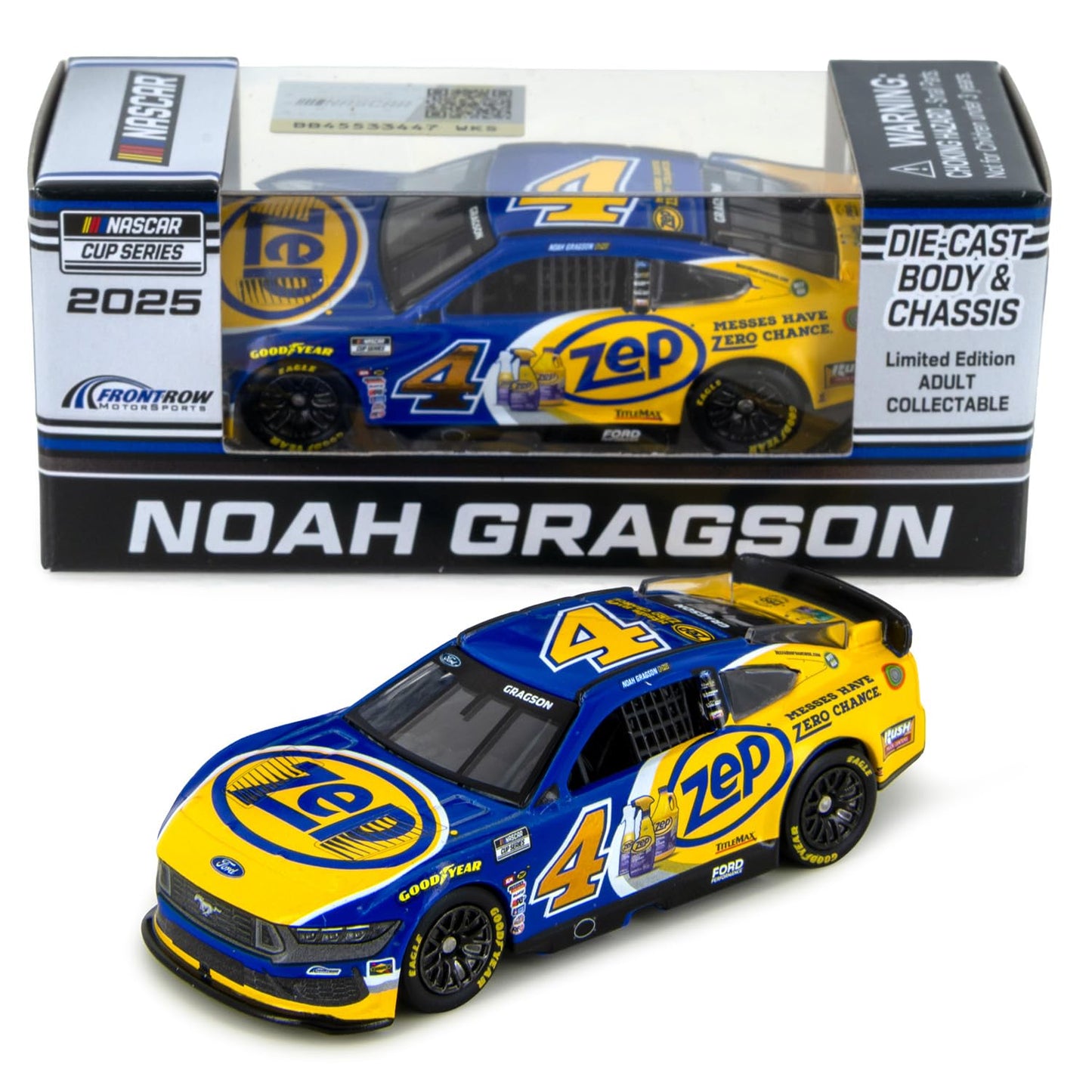 Noah Gragson 2025 Zep ARC Diecast Car 1:64 Scale