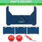 GoSports Gagagon Modular Gate Kit - Commercial Grade Gaga Ball Pit Panels to Build Various Size Pits