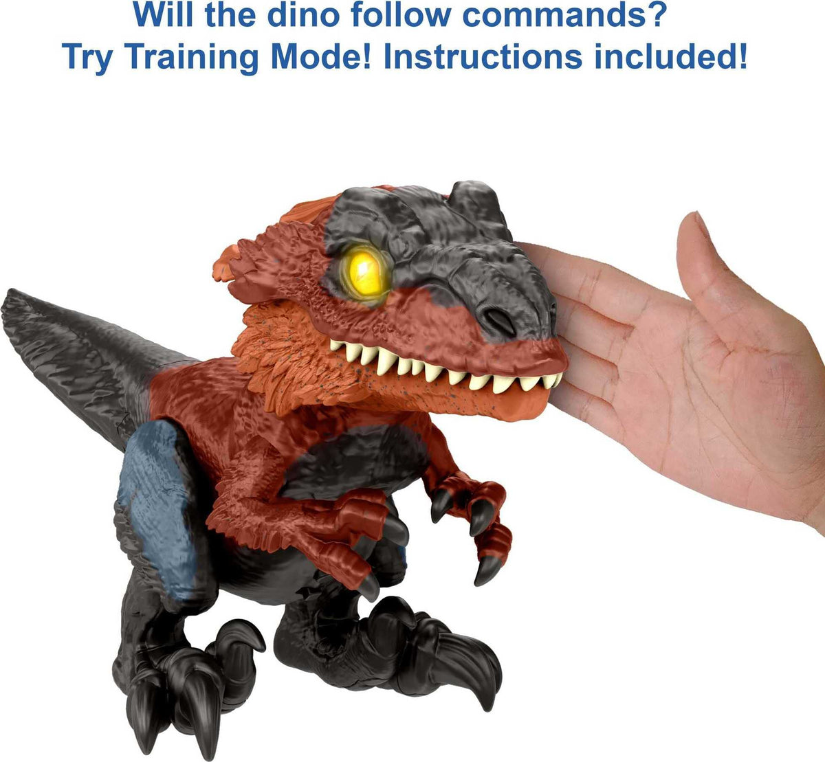Jurassic World Dominion Uncaged Ultimate Pyroraptor Dinosaur Toy, Action Figure with Interactive Motion and Sound
