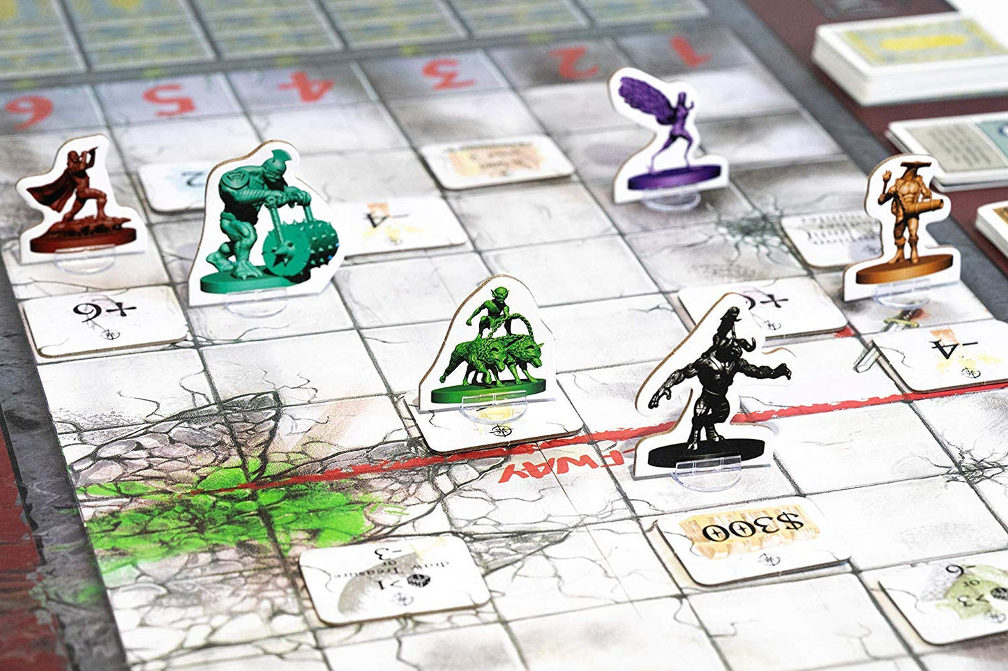 Rabbiteer Dungeon Derby - Family Friendly Strategy Board Game - Standard Edition - 3-6 Players