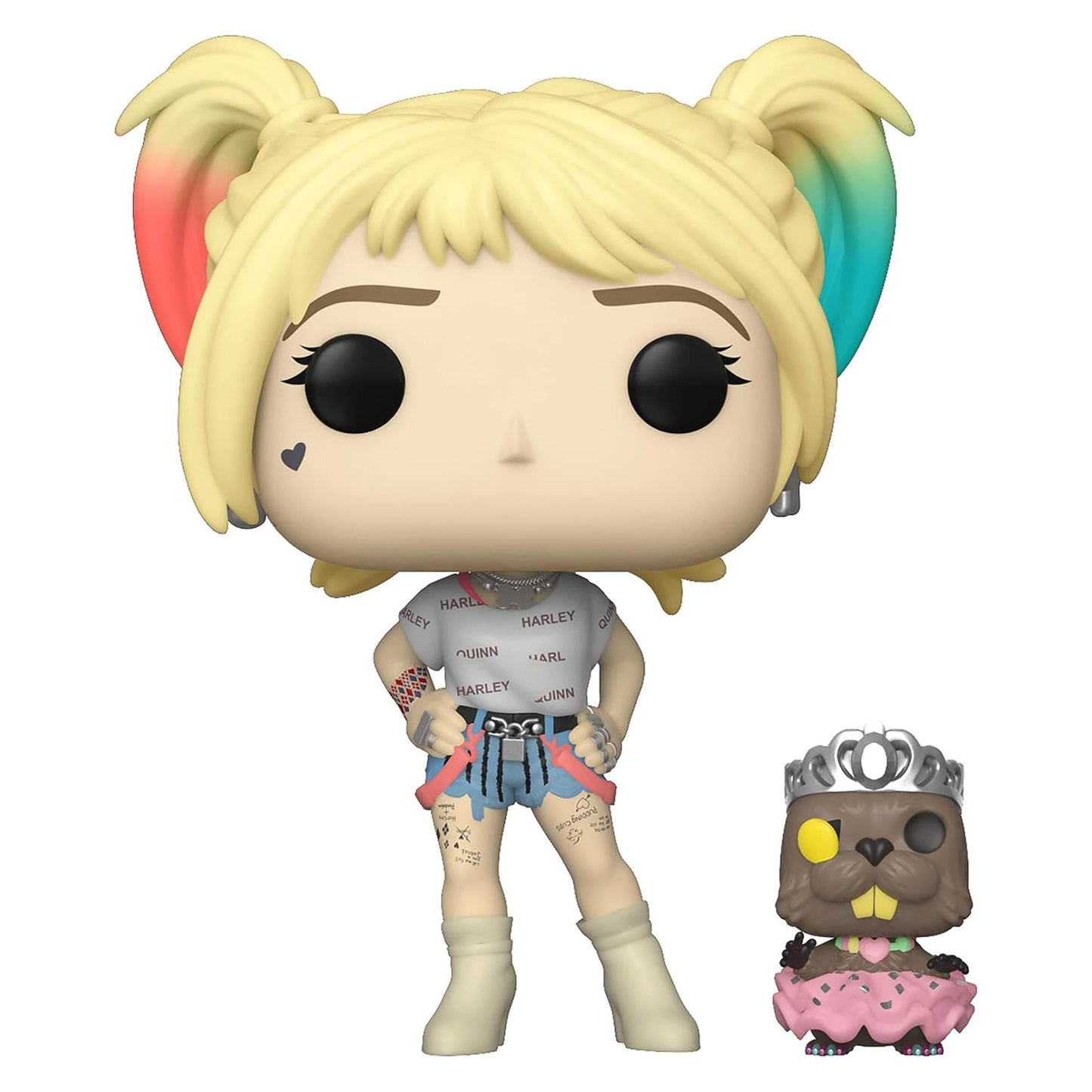 Funko Pop! Heroes: Birds of Prey - Harley Quinn with Beaver, Multicolour