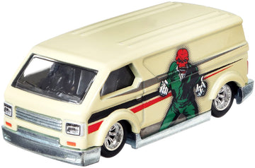 Hot Wheels Toy Car,1:64 Scale Premium Die-Cast MBK Van, Real Riders Tires, Metal/Metal Chassis & Body, Pop Culture Deco for Kids & Collectors