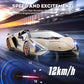 MIEBELY Lamborghini Remote Control Car, 1:16 Scale Lambo Toy Car 7.4V 500mAh Officially Licensed 12Km/h Rc Cars with Led Light 2.4Ghz Model Car