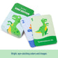 Wildkin Go Fish! Dino Edition - 48 Educational & Fun Game Cards for Kids