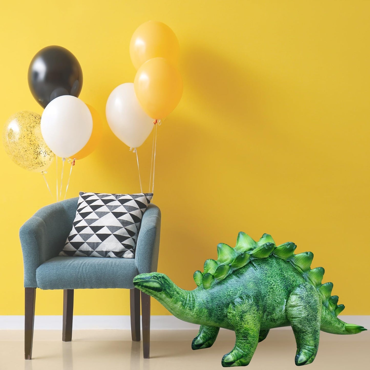 Jet Creations Inflatable Stegosaurus, 46" Long, Realistic Dinosaur