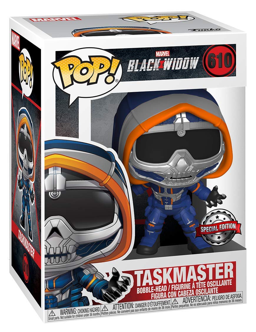 Funko Pop! Marvel Black Widow Taskmaster (Special Edition) #610 150g, Multi Coloured,FUN46688