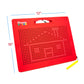 PicassoTiles Toys Magnetic Drawing Board 12x10 inch Large 748 Bead Magnet Tablet Pad Erasable Reusable Writing Playboard STEM Toys Educational Playset