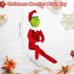 Dragon BaBa 12.6'' Red Christmas Monster Plush Toy, Christmas Stuffed Figures Doll for Kids and Christmas Tree Home Decorations(Red)