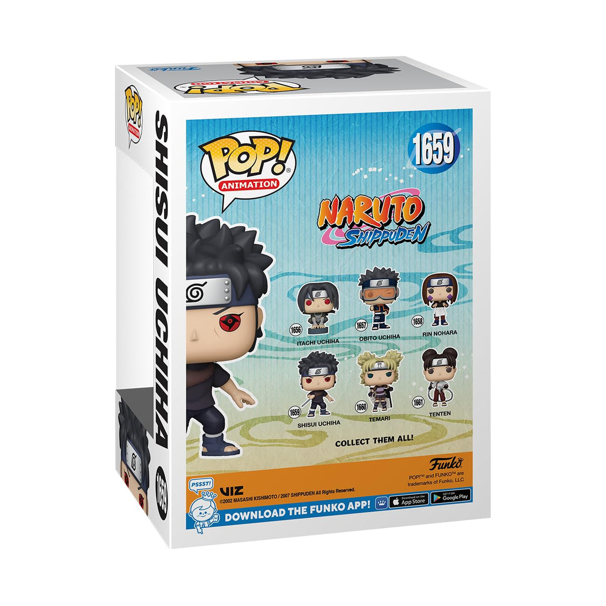 Funko POP! Animation: Naruto - Shisui Uchiha with Kunai - Amazon Exclusive