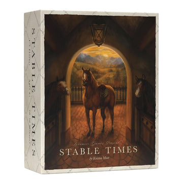 Lovemore Games Stable Times Family Card Game - Cozy Board Game for Kids and Adults with Real Unique Horses - Great for Family Game Night, Ages 8+, 1-5