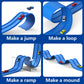 Flexible Race Track Toys for Wheels 1:64,15 Ft Flex Race Car Ramp Track with Suction Cups - Portable DIY Racetrack Compatible with Diecast 1/64th Cars