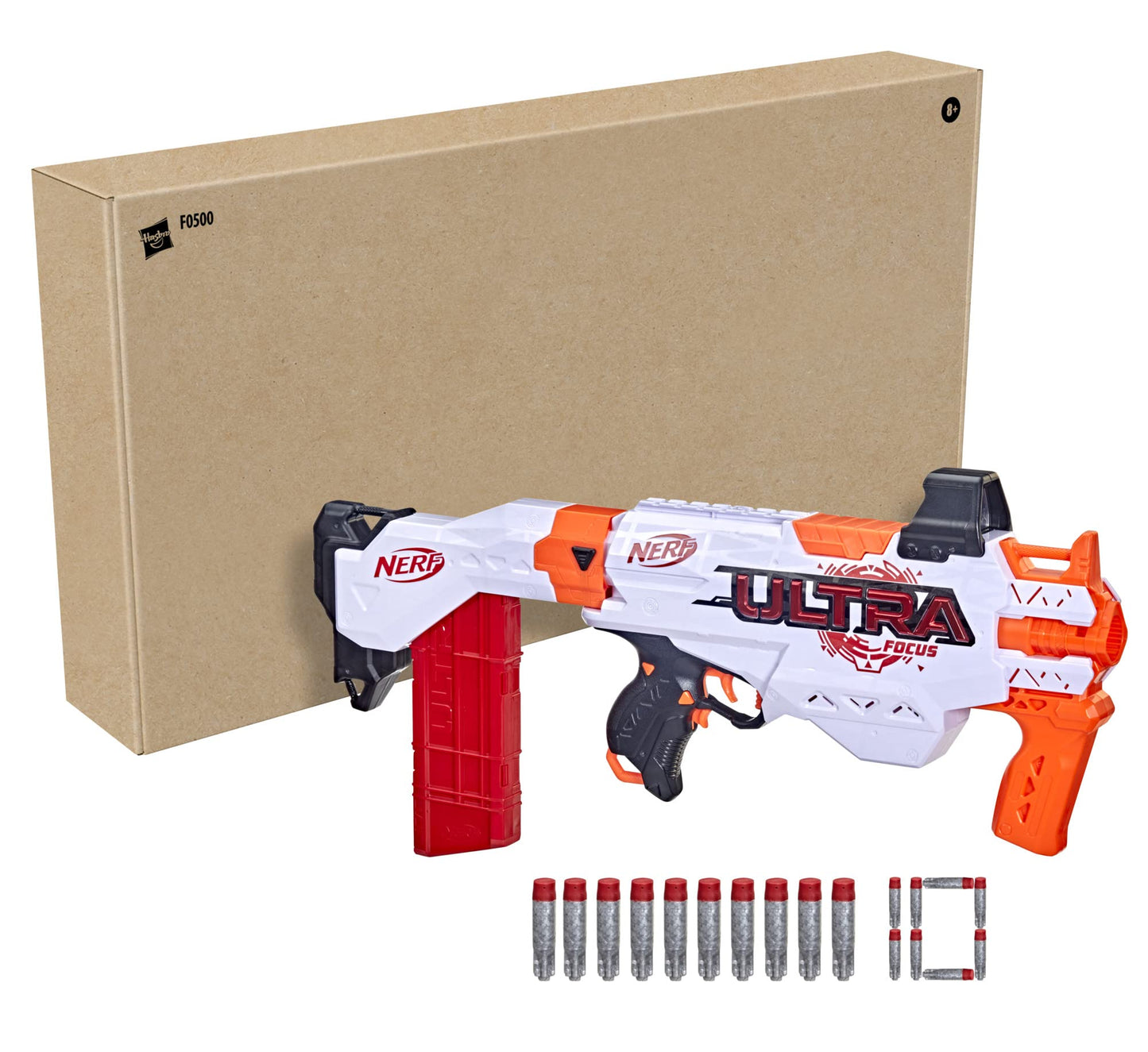 Nerf Ultra Focus Motorized Blaster, 10-Dart Clip (Amazon Exclusive)