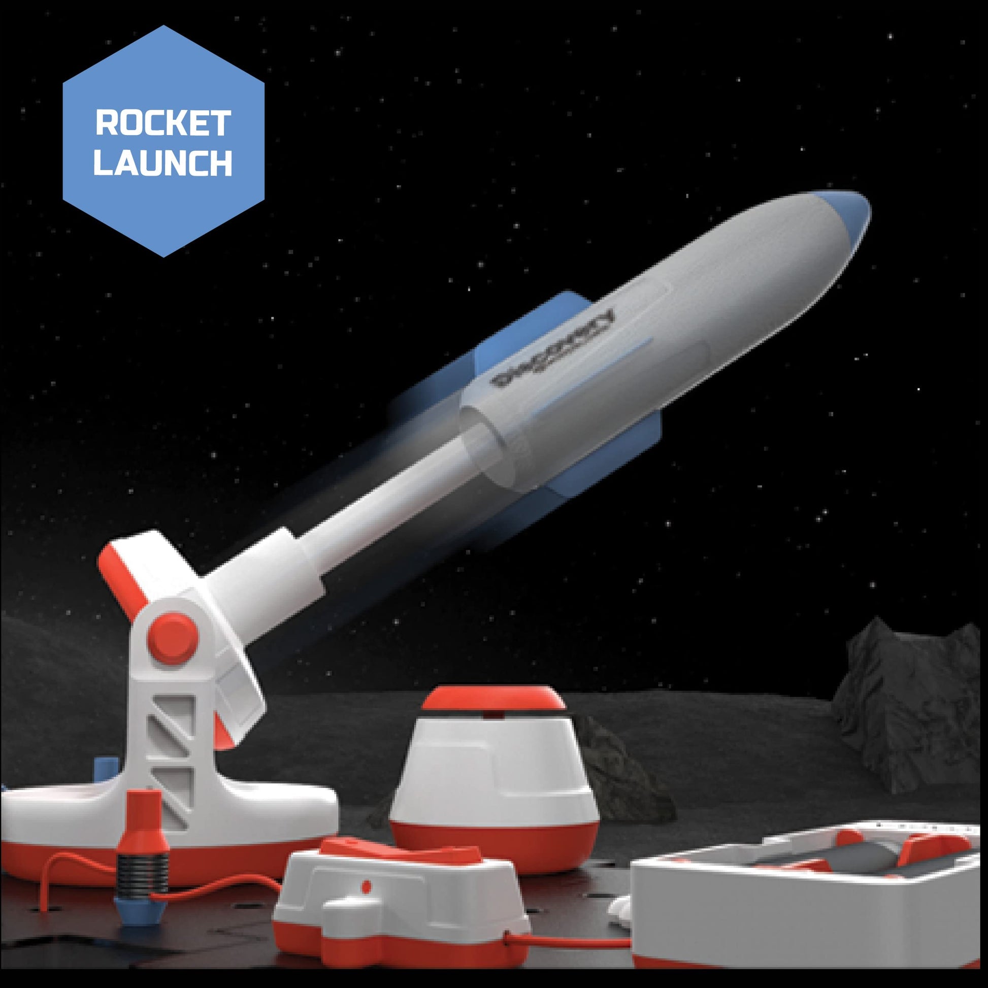 Discovery #Mindblown Circuitry Space Station Galactic Experiment Set, Build-It-Yourself Engineering Toy Kit, Explore The Science of Motion, Great Gift