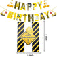 Construction Birthday Party Supplies Set For Boys - 24 Guests - Dump Truck And Tractor Party Decorations, Paper Plates Cups Napkins Straws Balloons