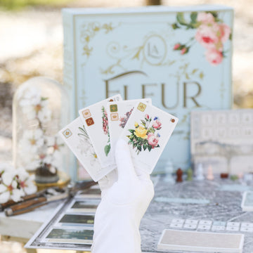 La Fleur Board Game | Family Board Game | Rococo Garden Building for Plant Lovers | Beautiful Historic Artwork | Ages 8+ | for 1-4 Players | Easy