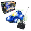 Mindscope Blue Hoverquad Radio Control Stunt Action Light Up LED Vehicle 49 MHz