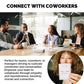 {THE AND} Coworkers Edition - 199 Icebreaker Conversation Cards for Workplace - Team Building Game for Work - Fun Office Activity to Break The Ice