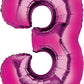 Bluey and Bingo Girl 3rd Birthday Party Supplies Foil Balloons Decorations