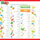 MasterPieces 60 Piece Educational Jigsaw Puzzle for Kids - World Map - 16.5"x12.75"