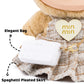 LYBHYQTII Dolls Clothes for 17cm Dolls, Luxury Chic Style 3 Piece Set Including Bow, Dress and Bag High-End Fashion Outfit with Premium Handmade Dolls