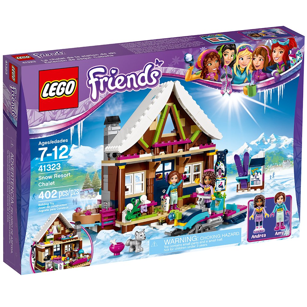 LEGO Friends Snow Resort Chalet 41323 Building Kit (402 Piece)