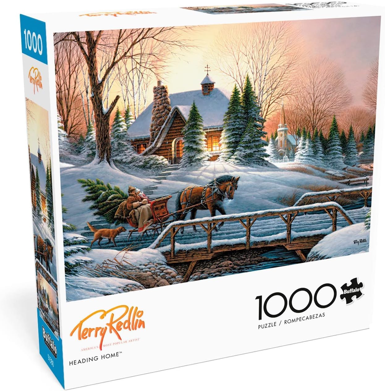 Buffalo Games Terry Redlin, Heading Home, 1000 Piece Puzzle for Adults