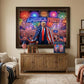 America 250 Commemorative Jigsaw Puzzle - 1000 Piece Collector's Edition, Certificate of Authenticity, Challenging Patriotic July 4th Gift