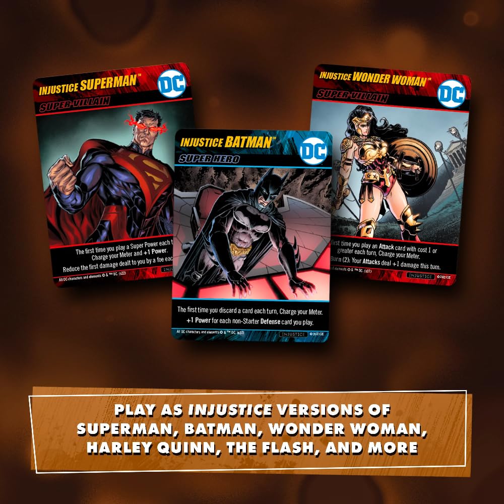Board Games DC Comics Deckbuilding Game: Injustice
