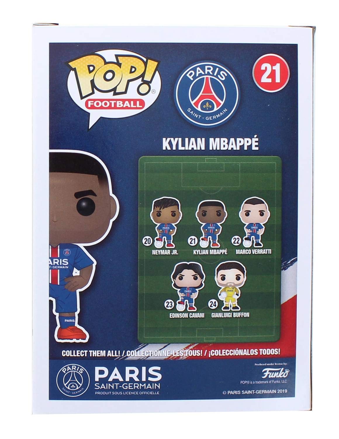 Funko POP! Football: Kylian Mbappe (PSG)