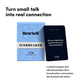BestSelf Icebreaker Card Deck - 170 Conversation Starters to Spark Meaningful Connections | Ice Breaker Game for Adults, Friends & Couples | Date