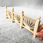 SXFSE Dollhouse Decoration Accessories, Miniature Fence Handrail 1:12 Mini Dollhouse Fence Cute House Mini Fence