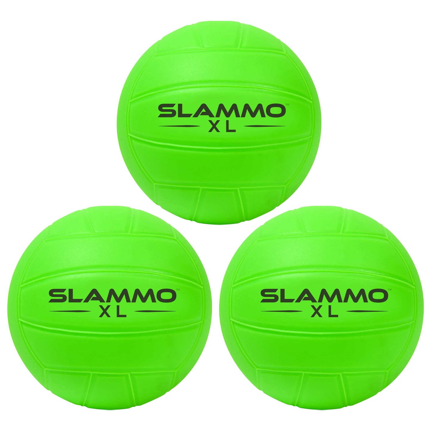 GoSports Slammo Official Replacement Balls 3-Pack - Works for All Roundnet Game Sets - Choose Between Competition Size or XL Size Balls